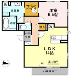 萱島駅 徒歩22分 3階の物件間取画像